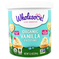 Wholesome Sweeteners, Organic Vanilla Frosting, 12.5 oz (354 g)