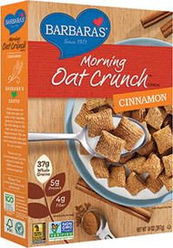 Barbaras Bakery, Morning Oat Crunch Cereal, Cinnamon, 14 oz (397 g)
