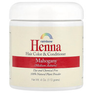 <img alt="Rainbow Research, Henna, Hair Color & Conditioner, Mahogany (Medium Auburn), 4 oz (113 g)" title="Rainbow Research, Henna, Hair Color & Conditioner, Mahogany (Medium Auburn), 4 oz (113 g),000518400071"