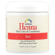 <img alt="Rainbow Research, Henna, Hair Color and Conditioner, Red, 4 oz (113 g)" title="Rainbow Research, Henna, Hair Color and Conditioner, Red, 4 oz (113 g),000518400019"