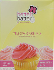 3 PACK of Better Batter Cake Mix Gluten Free Yellow -- 18.25 oz