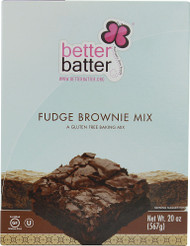3 PACK of Better Batter Fudge Brownie Mix Gluten Free -- 20 oz