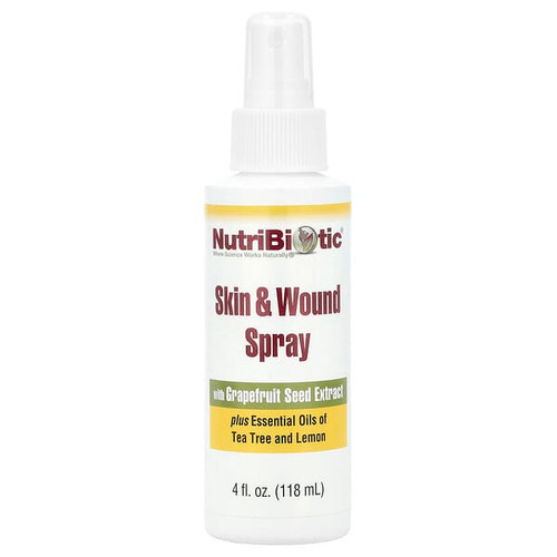 <img alt="NutriBiotic, Skin & Wound Spray with Grapefruit Seed Extract, 4 fl oz (118 ml)" title="NutriBiotic, Skin & Wound Spray with Grapefruit Seed Extract, 4 fl oz (118 ml),728177010058"