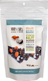 Missy Js Crispy Carob Bark  Coconut Almond - 2.8 oz
