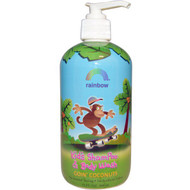 3 PACK of Rainbow Research, Kids Shampoo and Body Wash, Goin' Coconuts, 12 fl oz (360 ml)