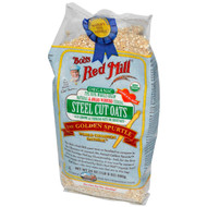 Bobs Red Mill, Organic Steel Cut Oats, 24 oz (680 g)
