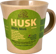 EcoSouLife Husk Soul Mug 10 oz. Natural - 1 Cup