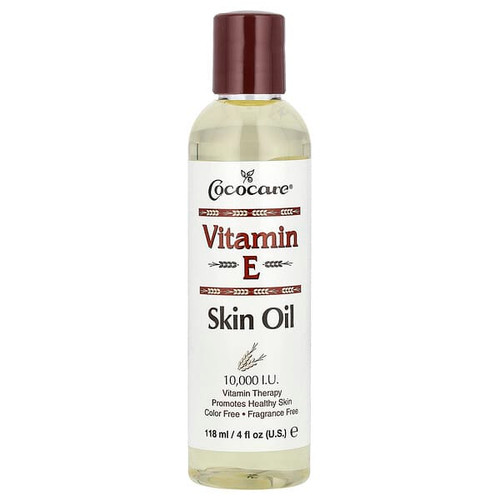 <img alt="Cococare, Vitamin E Skin Oil, Fragrance Free, 10,000 I.U., 4 fl oz (118 ml)" title="Cococare, Vitamin E Skin Oil, Fragrance Free, 10,000 I.U., 4 fl oz (118 ml),075707045005"