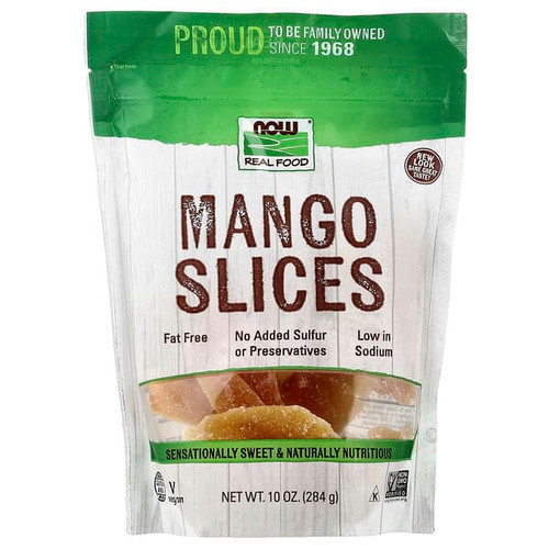 <img alt="NOW Foods, Real Food, Mango Slices, 10 oz (284 g)" title="NOW Foods, Real Food, Mango Slices, 10 oz (284 g),733739057006"