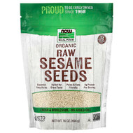 <img alt="NOW Foods, Real Food, Organic Raw Sesame Seeds, 16 oz (454 g)" title="NOW Foods, Real Food, Organic Raw Sesame Seeds, 16 oz (454 g),733739070357"