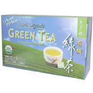 3 PACK of Prince of Peace, 100% Organic Green Tea, 100 Tea Bags, 1.8 g Each