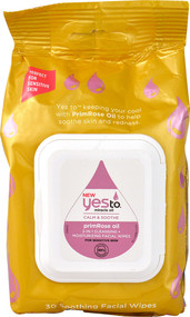 Yes To Inc Yes to Miracle Oil 2-In-1 Primrose Oil Cleansing plus Moisturizing Facial Wipes - 30 Nourishing Facial Wipes