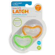 Munchkin, Latch, Lightweight Pacifiers, 6 + Months, 2 Pacifiers