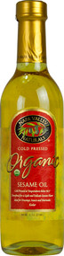 3 PACK of Napa Valley Naturals Cold Pressed Organic Sesame Seed Oil -- 12.7 fl oz