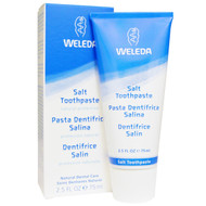 Weleda, Oral Care, Salt Toothpaste, Fluoride Free, Peppermint, 2.5 fl oz (75 ml)