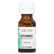 <img alt="Aura Cacia, Pure Essential Oil, Spearmint, 0.5 oz (15 ml)" title="Aura Cacia, Pure Essential Oil, Spearmint, 0.5 oz (15 ml),051381911379"