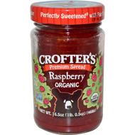 3 PACK of Crofters Organic Fruit Spread Raspberry -- 16.5 oz