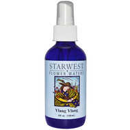 3 PACK OF Starwest Botanicals, Flower Waters, Ylang Ylang, 4 fl oz (118 ml)