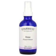 <img alt="Starwest Botanicals, Flower Water, Rose, 4 fl oz (118 ml)" title="Starwest Botanicals, Flower Water, Rose, 4 fl oz (118 ml),767963003942"