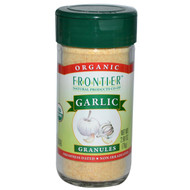 3 PACK of Frontier Natural Products, Organic, Garlic, Granules, 2.68 oz (76 g)
