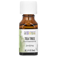 <img alt="Aura Cacia, Pure Essential Oil, Tea Tree, 0.5 fl oz (15 ml)" title="Aura Cacia, Pure Essential Oil, Tea Tree, 0.5 fl oz (15 ml),051381911393"