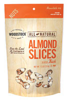 Woodstock, Natural Almonds Thick Sliced - 8 oz
