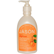 Jason Natural, Hand Soap, Glowing Apricot, 16 fl oz (473 ml)