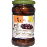 Gaea, Organic Pitted Kalamata Olives, 10.2 oz (290 g)