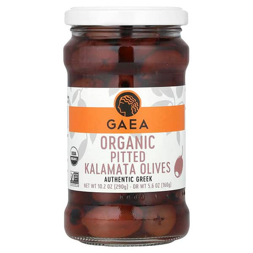 <img alt="Gaea, Organic Pitted Kalamata Olives, 10.2 oz (290 g)" title="Gaea, Organic Pitted Kalamata Olives, 10.2 oz (290 g),607959300047"