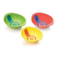 Munchkin, White Hot Bowls, 3 Pack