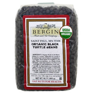 Bergin Fruit and Nut Company, Organic Black Turtle Beans, 16 oz (454 g)