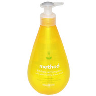 Method, Kitchen Odor-Eliminating Hand Wash, Lemongrass, 18 fl oz (532 ml)