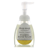 3 PACK OF Deep Steep, Foaming Hand Wash, Grapefruit-Bergamot, 8 fl oz (237ml)
