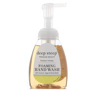 Deep Steep, Foaming Hand Wash, Lemon Cream, 8 fl oz (237 ml)