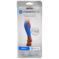 Strengthtape, Kinesiology Tape Kit, Muscle, 2 Precut Kits