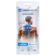 <img alt="Strengthtape, Kinesiology Tape Kit, Back & Neck, 6 Precut Strips" title="Strengthtape, Kinesiology Tape Kit, Back & Neck, 6 Precut Strips,749836600212"