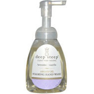 Deep Steep, Foaming Hand Wash, Lavender - Vanilla, 8 fl oz (237 ml)