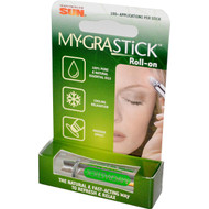 3 PACK of Health From The Sun, MigraSoothe Roll-On, Lavender & Peppermint, 1 Rollerstick, 0.1 fl oz (3 ml)