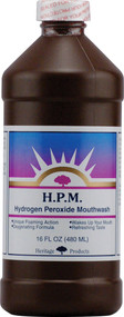 Heritage Store, HPM, Hydrogen Peroxide Mouthwash, Original, 16 fl oz (480 ml)