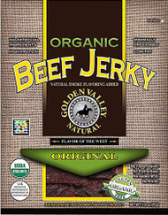 Golden Valley Natural, Organic Beef Jerky,  Original - 3 oz