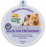 Citrus Magic Pet Solid Air Freshener Lavender - 8 oz