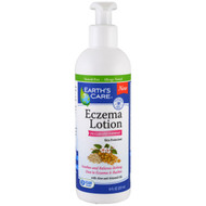 3 PACK of Earths Care, Eczema Lotion, 2% Colloidal Oatmeal, 8 fl oz (237 ml)