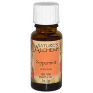 3 PACK of Natures Alchemy 100% Pure Essential Oil Peppermint -- 0.5 fl oz