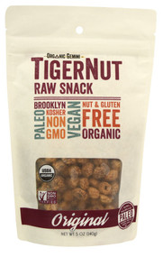 3 PACK of Organic Gemini TigerNut Raw Snack Original -- 5 oz