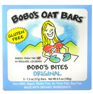 3 PACK of BoBos Oat Bars Oat Bites Original with Chocolate Chips -- 5 Bites