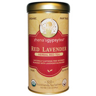 Zhenas Gypsy Tea, Organic, Red Lavender, Herbal Red Tea, Caffeine Free, 22 Tea Sachets, 1.55 oz (44 g)