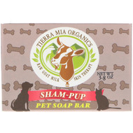3 PACK of Tierra Mia Organics Sham-Pup Pet Soap Bar -- 3.8 oz