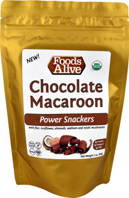 3 PACK of Foods Alive Organic Power Snackers Chocolate Macaroon -- 3 oz