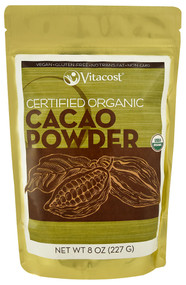Vitaco, Certified Organic Cacao Powder - Non-GMO - 8 oz (227 g)