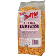 Bobs Red Mill, Diced Dried Apple Pieces, Unsweetened, 6 oz (170 g)